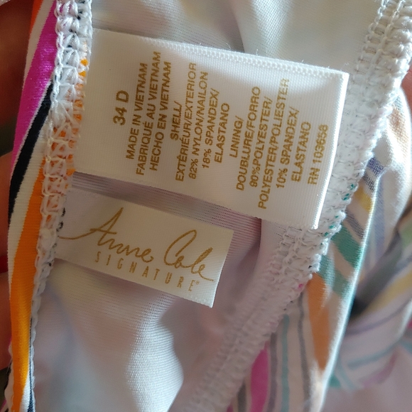 Anne Cole - Halter Tankini Top - Picture 3 of 3